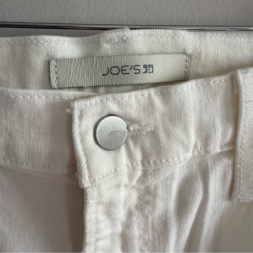 Joe's Jeans High Rise Ankle Vintage Stretch White Jeans Women Size 33 - Picture 8 of 16